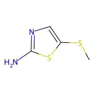 5-(Methylthio)thiazol-2-amine structure