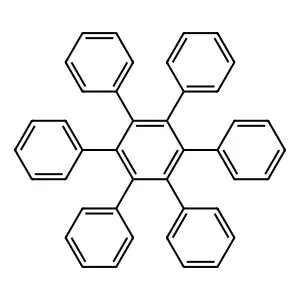 Hexaphenylbenzene structure