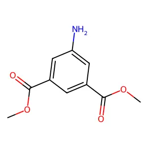 Dimethyl 5-aminoisophthalate structure