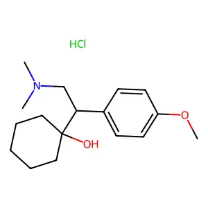 Venlafaxine hydrochloride structure