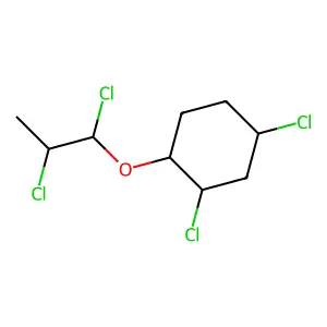 Compound C9H14Cl4O structure