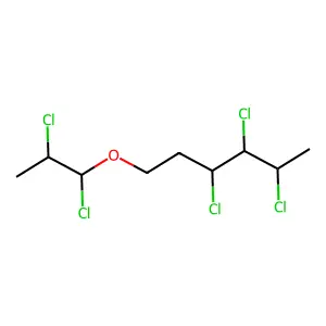 Compound C9H15Cl5O structure
