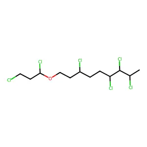 Compound C12H20Cl6O structure