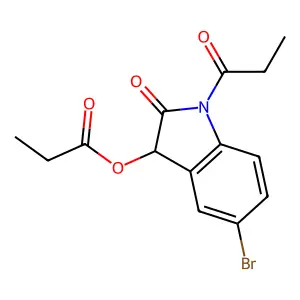 Compound C14H14BrNO4 structure