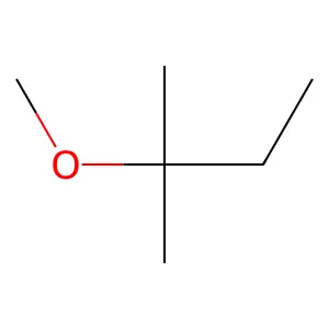 tert-Amyl methyl ether structure