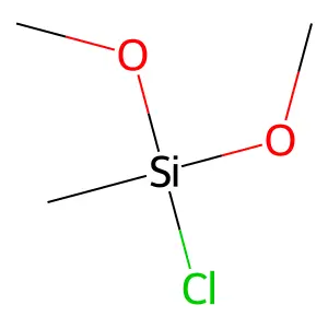 chloro-dimethoxy-methylsilane structure