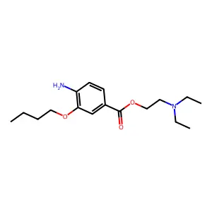 Oxybuprocaine structure