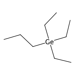 Germanium, triethylpropyl- structure