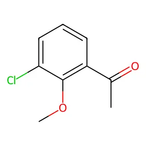 1-(3-Chloro-2-methoxyphenyl)ethanone structure