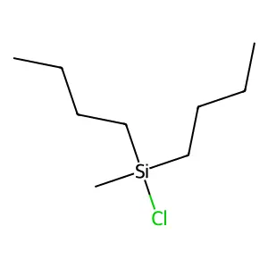 Silane, dibutylchloromethyl- structure