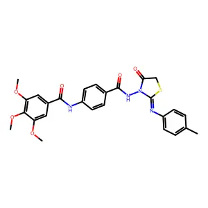 Compound C27H26N4O6S structure