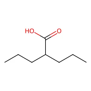 VALPROIC ACID structure