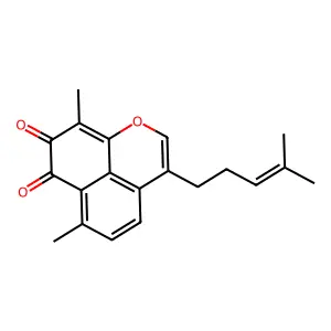 Biflorin (Capraria) structure