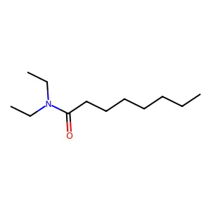 N,N-Diethyloctanamide structure