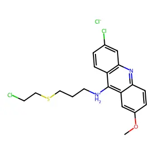 Compound C19H21Cl3N2OS structure