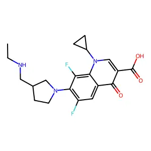 Compound C20H23F2N3O3 structure
