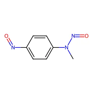 N-METHYL-N,4-DINITROSOANILINE structure