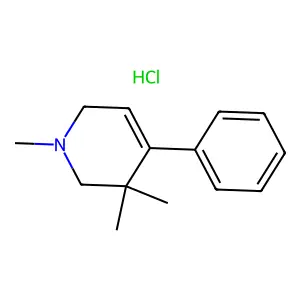 1,3,3-trimethyl-4-phenyl-2,6-dihydropyridine;hydrochloride structure