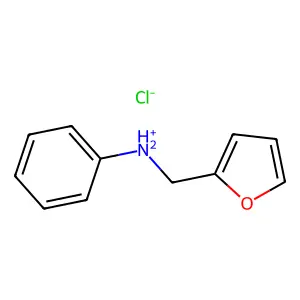 N-Phenylfurfurylamine hydrochloride structure