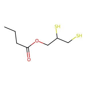 Compound C7H14O2S2 structure