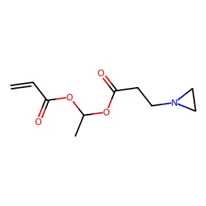 Ethanediol, acrylate 1-aziridinepropionate structure