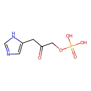 Imidazole acetol phosphate structure