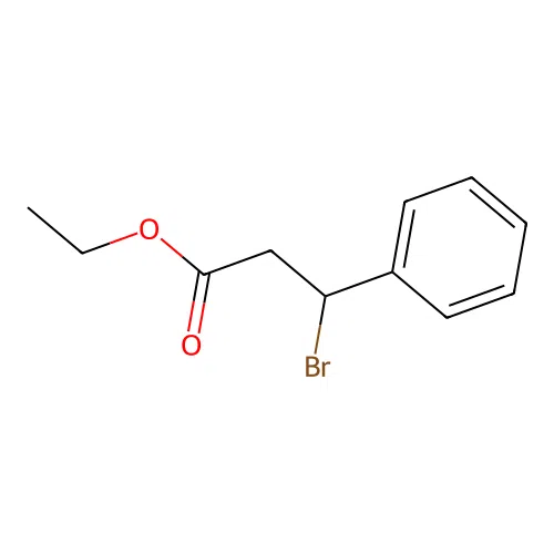 Ethyl 3-bromo-3-phenylpropanoate structure