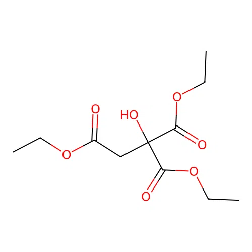Triethyl 1-hydroxyethane-1,1,2-tricarboxylate structure