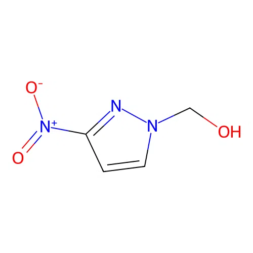 (3-nitro-1H-pyrazol-1-yl)methanol structure