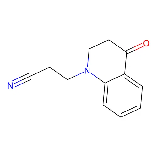 3-(4-Oxo-2,3-dihydroquinolin-1-yl)propanenitrile structure