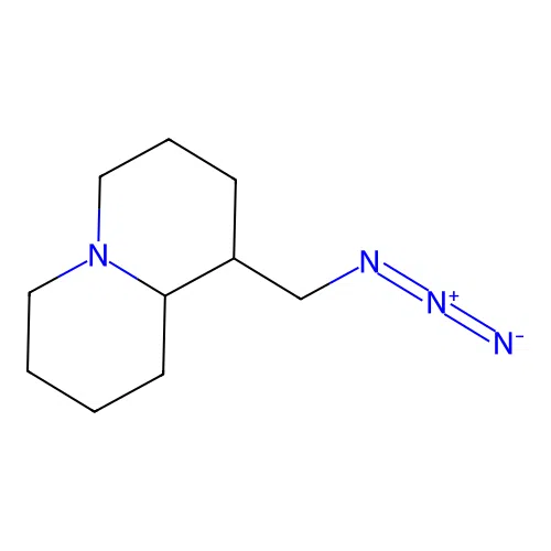 1-(azidomethyl)-octahydro-2H-quinolizine structure