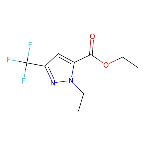 ethyl 1-ethyl-3-(trifluoromethyl)-1H-pyrazole-5-carboxylate structure