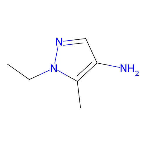 1-ethyl-5-methyl-1H-pyrazol-4-amine structure