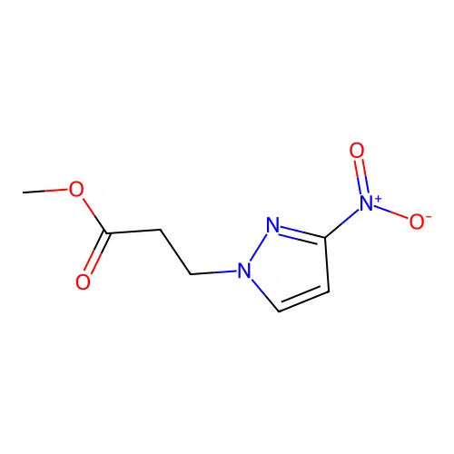 methyl 3-(3-nitro-1H-pyrazol-1-yl)propanoate structure