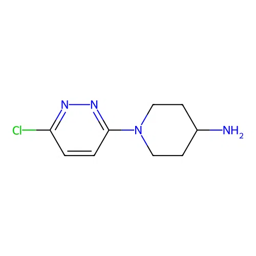 1-(6-Chloropyridazin-3-yl)piperidin-4-amine structure