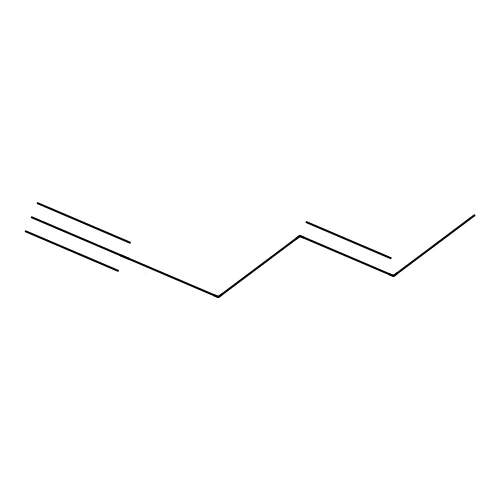 4-Hexen-1-yne, (4E)- structure