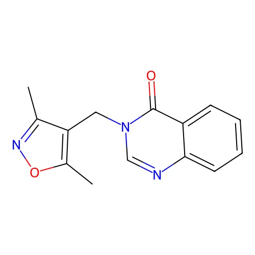 3-[(3,5-Dimethyl-1,2-oxazol-4-yl)methyl]quinazolin-4-one structure