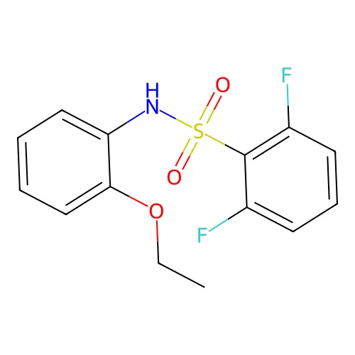 N-(2-ethoxyphenyl)-2,6-difluorobenzenesulfonamide structure
