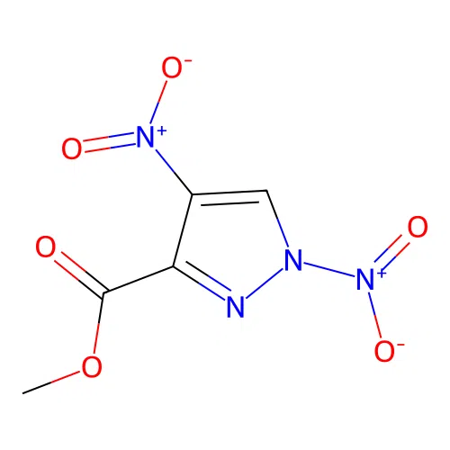 methyl 1,4-dinitro-1H-pyrazole-3-carboxylate structure