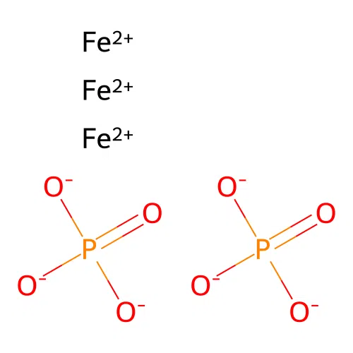 Ferrous phosphate structure