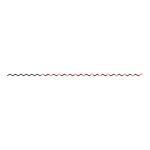 3,6,9,12,15,18,21,24,27,30,33,36-Dodecaoxanonatetracontan-1-ol structure