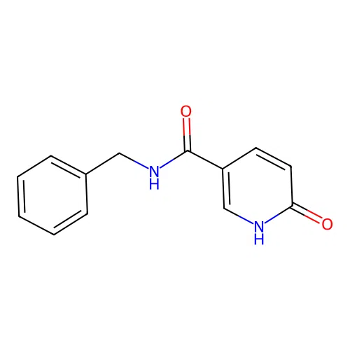 N-benzyl-6-oxo-1,6-dihydropyridine-3-carboxamide structure