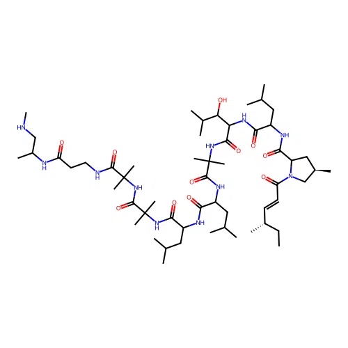 Leucinostatin D structure