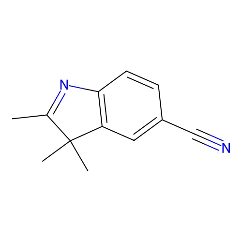 2,3,3-Trimethyl-3h-indole5-carbonitrile structure