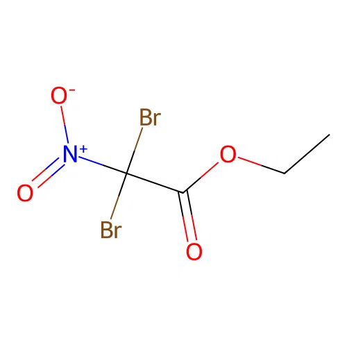 Ethyl 2,2-dibromo-2-nitroacetate structure
