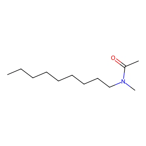 N-methyl-N-nonylacetamide structure
