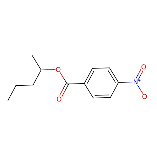 1-Methylbutyl 4-nitrobenzoate structure