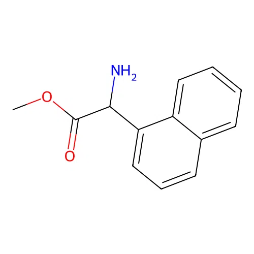 Methyl 2-amino-2-(naphthalen-1-yl)acetate structure