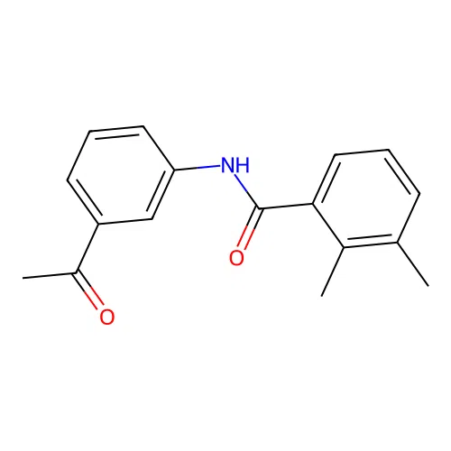 N-(3-acetylphenyl)-2,3-dimethylbenzamide structure