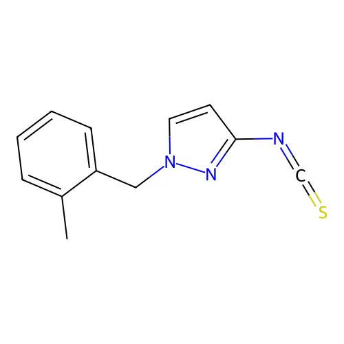 3-Isothiocyanato-1-(2-methyl-benzyl)-1H-pyrazole structure